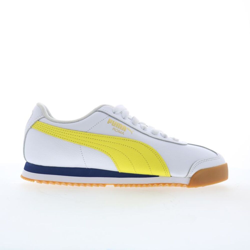 Puma Mens Roma 24 Match White Shoes (NWT) - Picture 1 of 7
